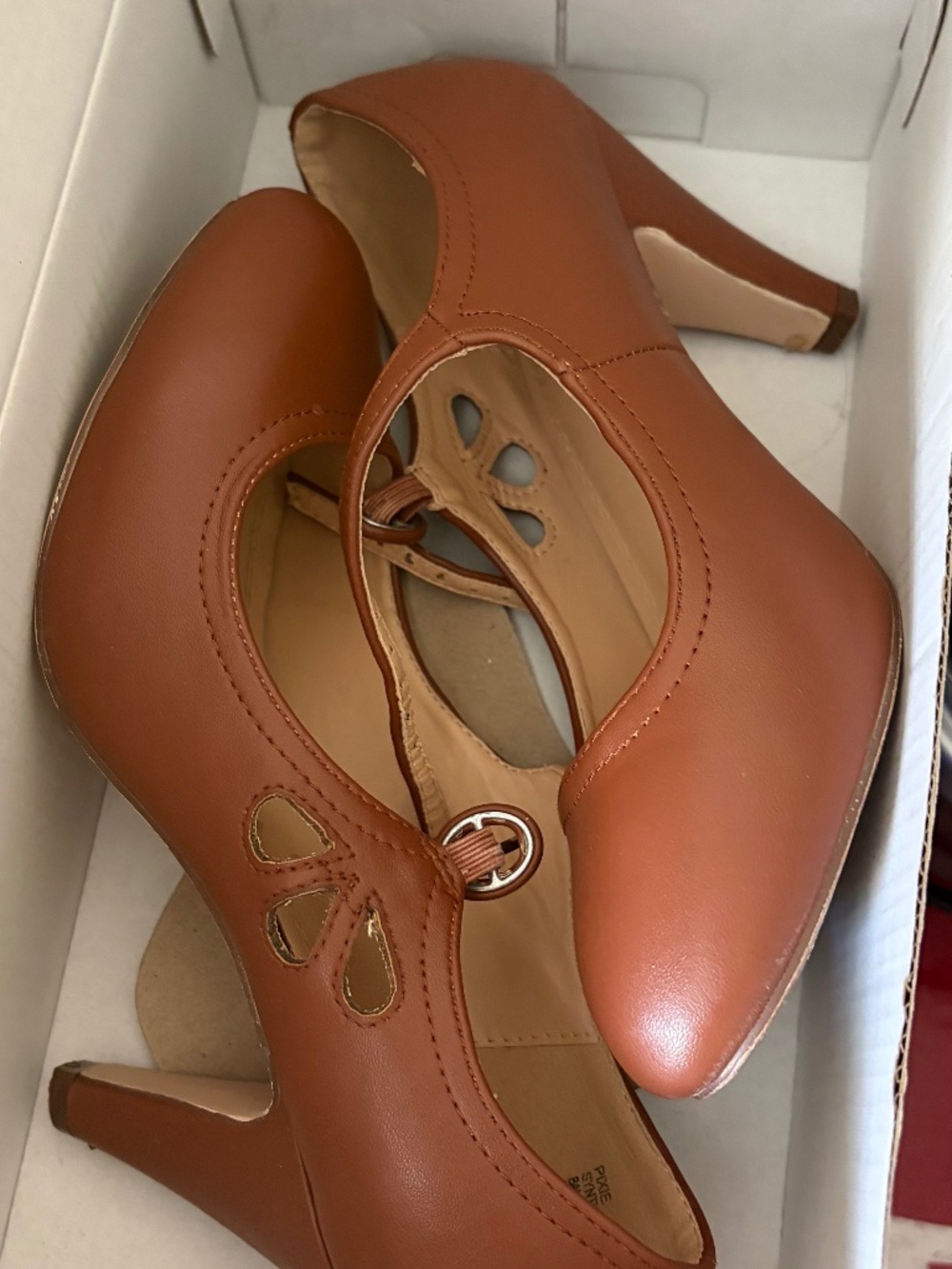 Brown heels